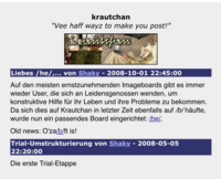 Pfostenbild